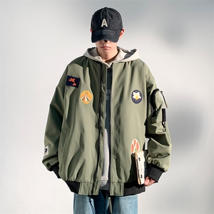 2024春季新款现货棒球领夹克男冲锋衣外套JK7705-P80,棒球服配篮球鞋怎么搭配图片