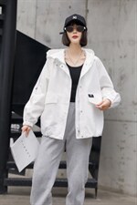 春季风衣，女装风衣，YO\VLF雅洛菲