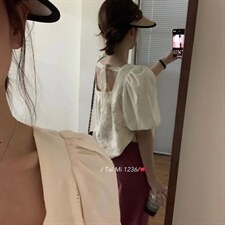 蕾丝短袖，其它，泰靡(1F)