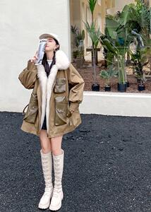 冬装狐狸毛派克服,其它,贻思茗