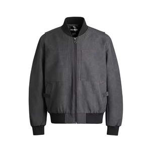 美式复古短款棒球服外套2025秋新款潮牌工装正肩夹克女W6735-P67图片
