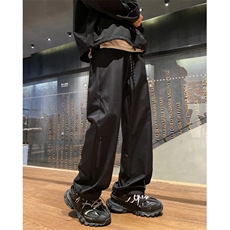 抖音品质冬季新款INS防水拉链加绒冲锋裤B315-K23521JR-特p35控68，男装卫衣，电商B315