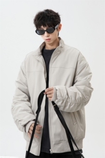 港风宽松立领棉服XZ213-MF1234特批55，男装棉衣，星座213