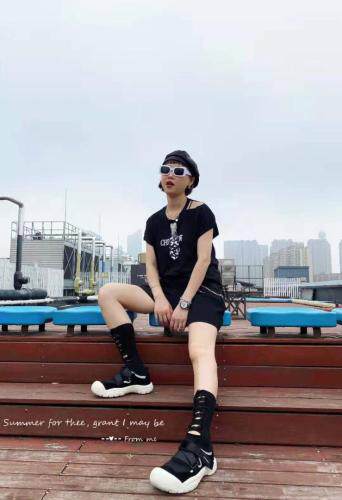 设计师款潮T，女装，DFC 大帆船