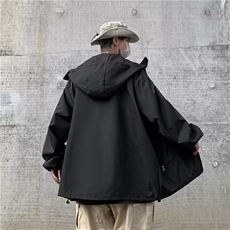 春秋季美式冲锋衣男女情侣风衣机能风工装夹克登山服外套6568-p60，男装夹克，星座1008