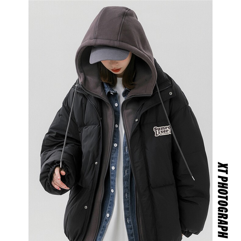 中性风23新款冬季时尚百搭宽松棉服外套MY64701P115控158,男装棉衣,电商A268