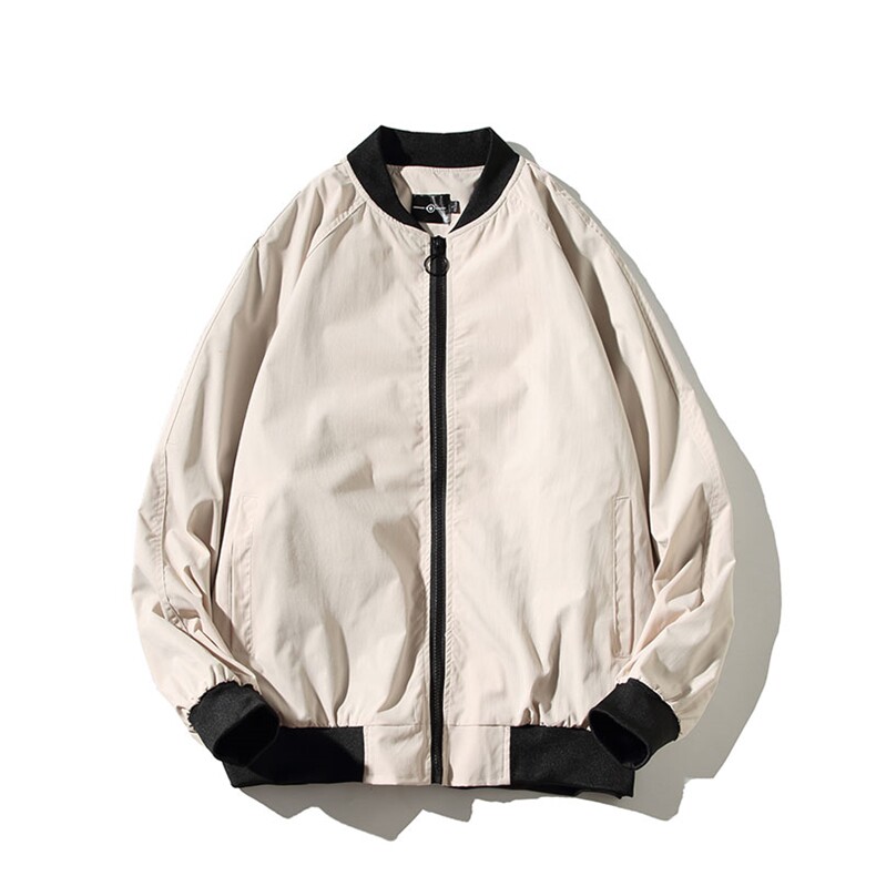 情侣潮大码宽松休闲多色光板夹克棒球服外套潮J7204P30【特价】,男装夹克,电商A007