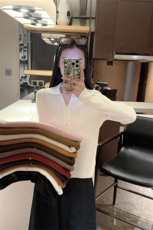 优雅知性红色针织衫展现女性魅力与气质，女装针织衫/毛衣，暖姿羊绒