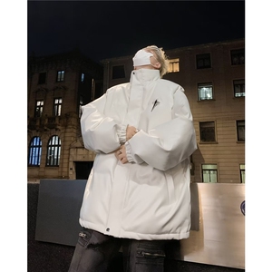 棉服男款冬季美式高街潮牌棉衣外套冬加厚外套图片