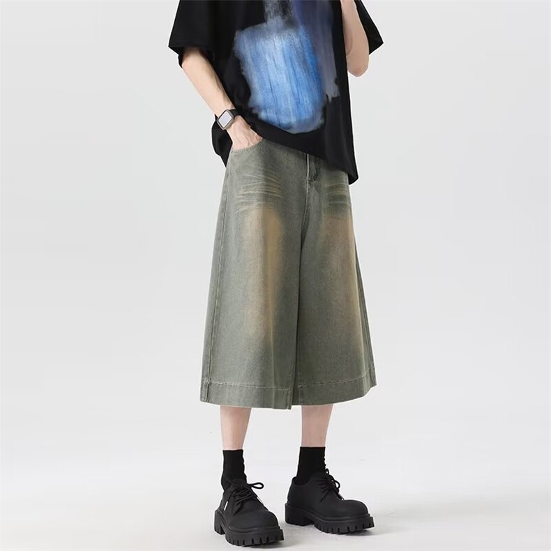 2024美式牛仔裤男款直筒裤潮NA256P40,男装牛仔裤,星座1116-2