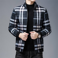 双面穿时尚男士鸭绒羽绒服立领冬季休闲保暖外套KCN88605-35-P275，男装羽绒服，电商B212（原钱塘6029）