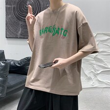 2025夏季原创设计港风宽松休闲T恤B266-DX05-P30，男装T恤，星座B257-1