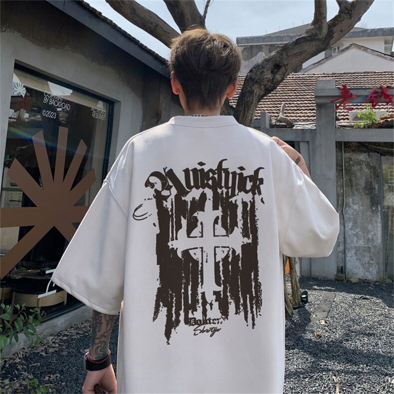 电商DSA028-DTLP2412特P19量大优供视频重磅麂皮绒短袖t恤男,男装T恤,电商A028