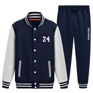 2025秋季新款运动套装棒球服卫衣外套潮套装XZ102A-4-Q8640-P95