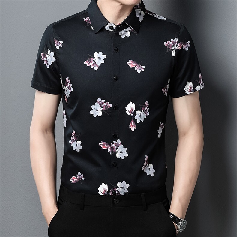 BF22009钱塘2020-3夏季主推男士短袖衬衫数据好休闲精品P56,男装衬衫,钱塘207-3