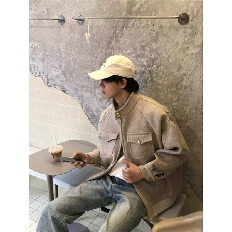 26春boxy外套双层工装立领夹克W1995/特P85,男装夹克,电商B350