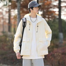 户外防晒衣男士休闲夹克潮流薄款外套潮流春夏款A266-FS001-P35，男装防晒衣，电商A266