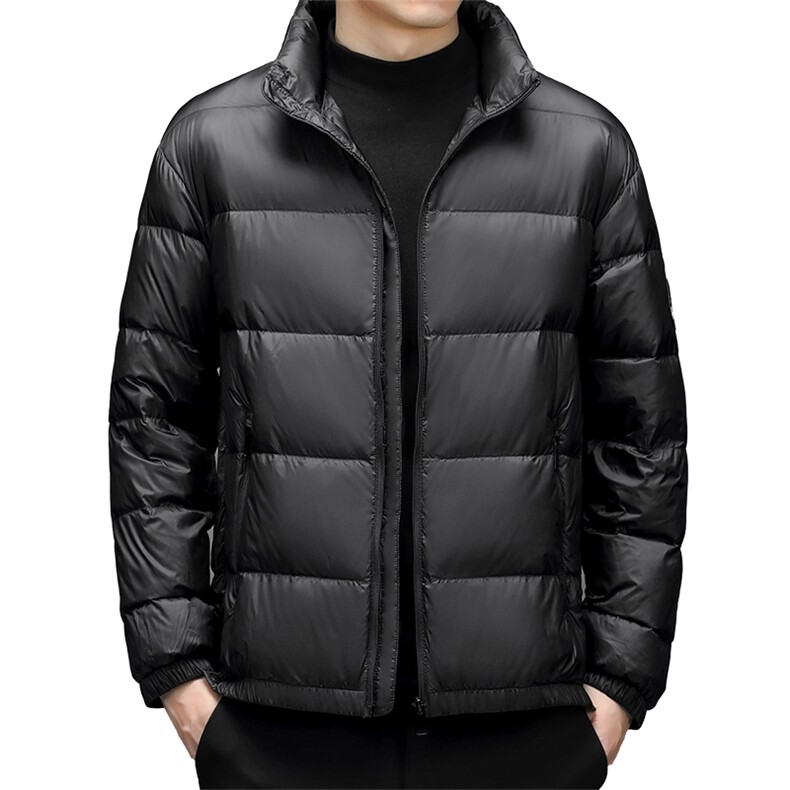 新款2023冬季羽绒服男装保暖白鸭绒外套中年爸爸装YYYR2138-P220,男装羽绒服,电商B212（原钱塘6029）
