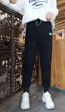 百搭款牛奶丝加绒卫裤M一XXL，女装休闲裤，简 影