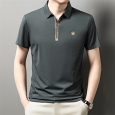 2026夏季休闲时尚Polo衫男短袖夏季青年百搭T恤男上衣QP1817-P65，男装T恤，星座1105-3
