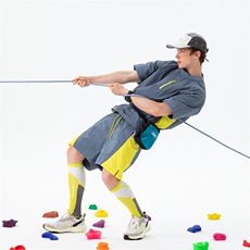 都市运动机能风时尚攀岩运动T恤户外徒步耐磨防污轻薄上衣533，女装T恤，星座112C