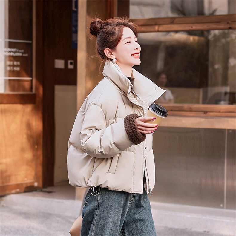 短款羽绒服女2023冬季新款女装韩版时尚气质白鸭绒加厚保暖外套潮,女装羽绒服,慧尚依恋