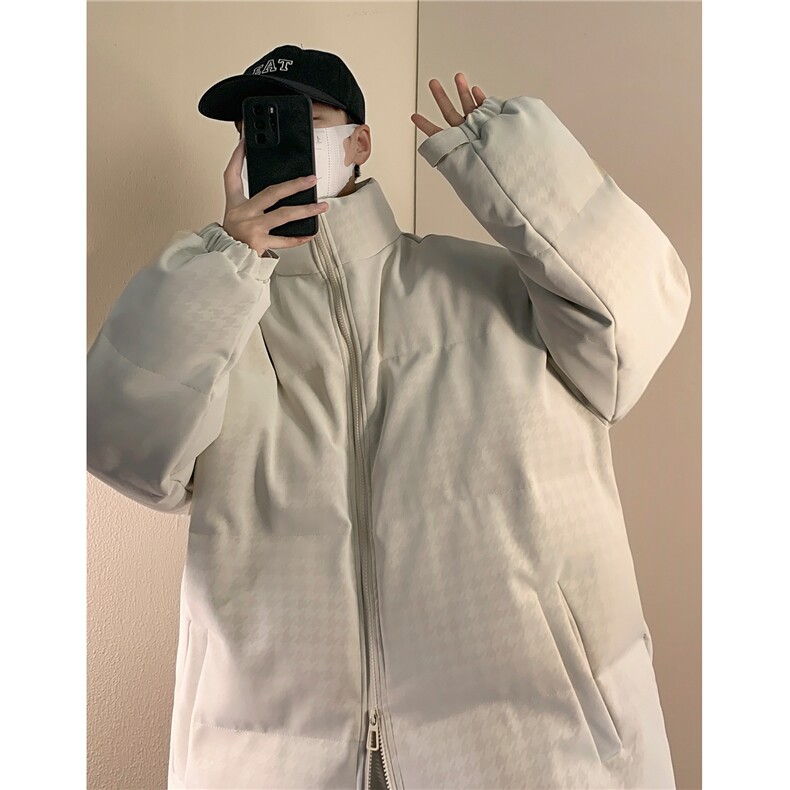 冬装新款宽松加厚皮衣棉衣棉服男潮大码学生棉袄外套D232P128,男装皮衣,电商A335-1（原A458）