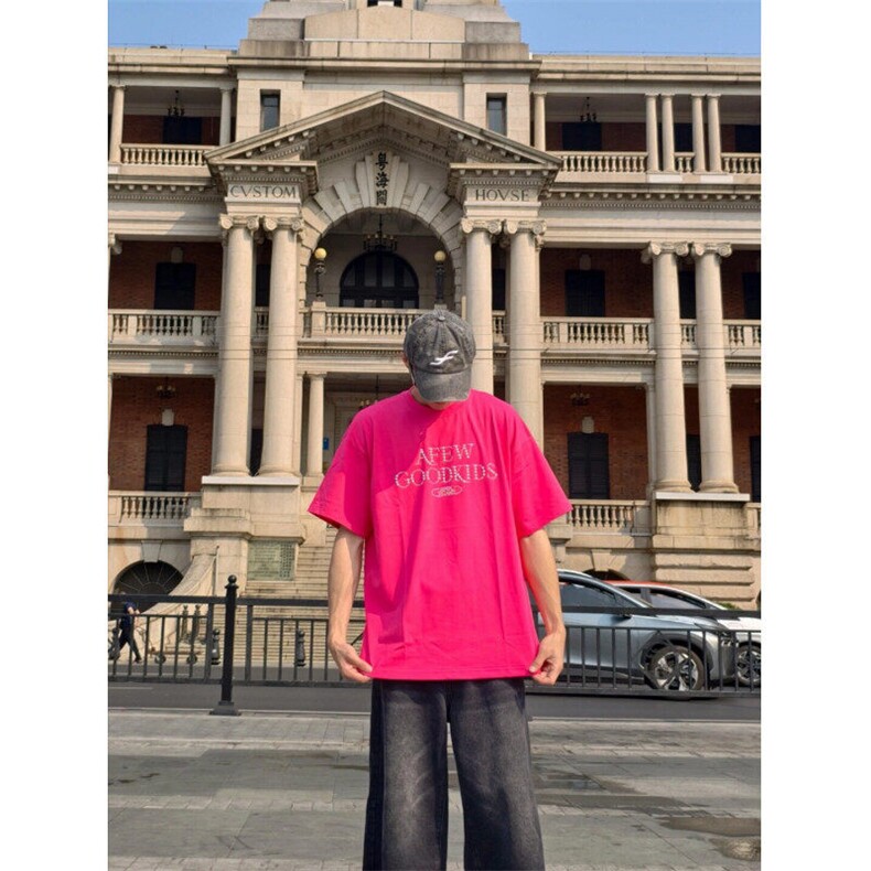 M540-P35夏季美式复古潮流宽松休闲百搭时尚短袖圆领T恤男女同款,男装T恤,星座617A-1（原B318A）