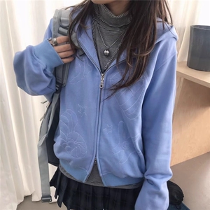 原版做工 刺绣 后包领【纯棉华棉复合】卫衣女图片