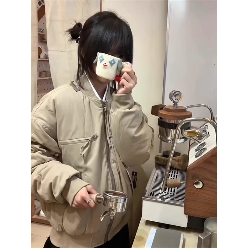 【有货】JR534CC-特P80Bomber飞行夹克棉服男加厚棒球服外套,男装夹克,星座1007（原301D）