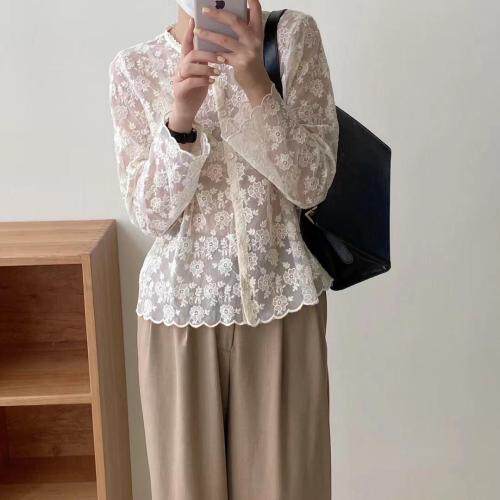 韩系蕾丝防晒，女装，素宇 SUYU