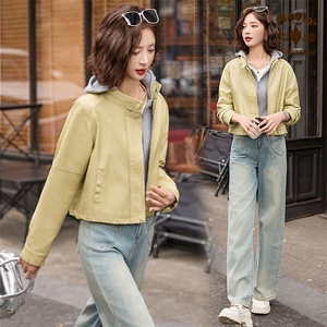 2025春装现货立领机车服图片