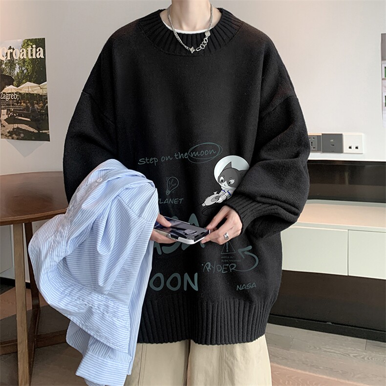 半高领毛衣男士大码针织衫男毛线衣男M18187-P45加绒款-P65,男装针织衫/毛衣,电商A040