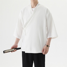 风夏季披风男女情侣宽松日系冰丝防晒服风衣xz815-001p25，男装风衣，星座815（原A203）