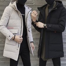 棉衣男加厚羽绒棉服中长款韩版潮流棉袄2021新款冬季DS272T，男装棉衣，电商A102