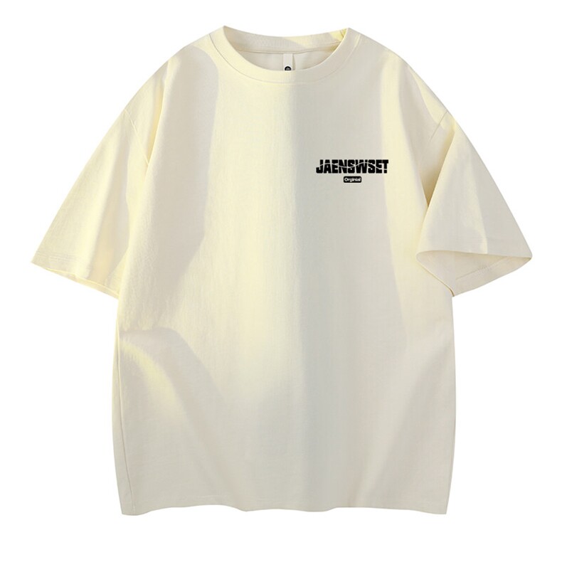 可设48小时发货支持抖音得物来样二开230克重磅美式短袖t恤MT380，男装T恤，电商A486