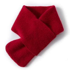 秋冬新款儿童围巾保暖轻盈无压感蜂窝针织设计时尚百搭，童装儿童配饰，群鹿羊绒