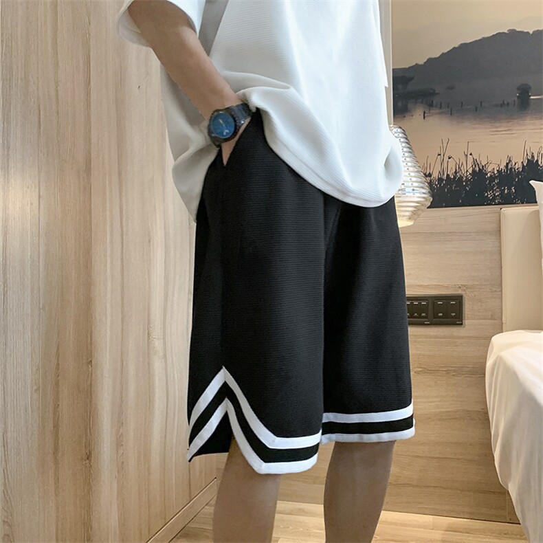 港风运动休闲裤男夏季潮流抽绳短裤D201-DM150-P30,男装牛仔裤,电商D321-1