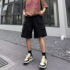 夏季宽松型五分裤休闲裤时尚潮牌男青春流行工装裤潮流AK16-P40，男装休闲裤，星座1109-3