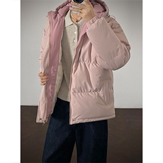 支持二开冬装加棉加厚连帽棉服男女大码棉衣外套面包服M811-P70，男装棉衣，电商A441