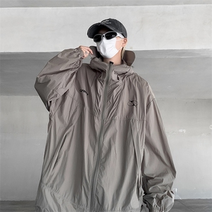夏季机能连帽防晒服2024新款轻薄凉感户外运动夹克 现货W8242-P45图片