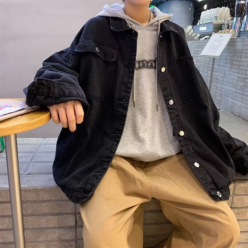 秋季青春流行男夹克文艺潮外套J8810P58,男装夹克,星座1116-2
