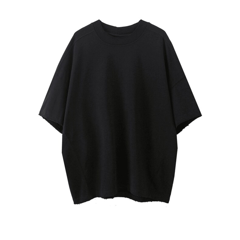 抖音--北木服饰--蝙蝠袖阔版全棉短袖tX002-TP45,男装T恤,电商A089-1