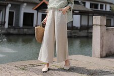 纯苎连衣裙小衫裤子裙子衬衣 时尚风 风淑女风休闲风，女装连衣裙，川哲