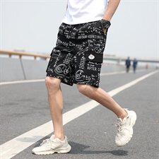 20夏季新款日系大码迷彩工装宽松潮流五分裤休闲短裤DK303-P45，男装休闲裤，电商A009A（原A058A）