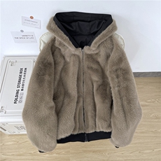 双面穿派克服冬装新款棉服男女座山雕慵懒感加厚外套HY3177-p105，男装棉衣，星座1008