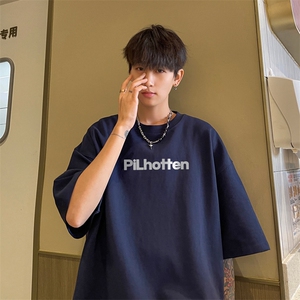 量大优 供视频 230g重磅纯棉短袖T恤男 NT194-特P 19  控38图片