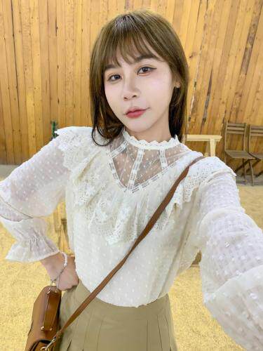 甜美风小衫，女装，麦筱萌