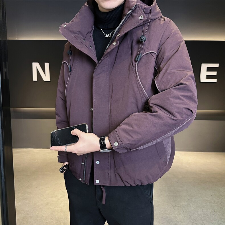 有报告 90鹅绒羽绒服男冬季2025新款外套 A313-Y135592-P365图片