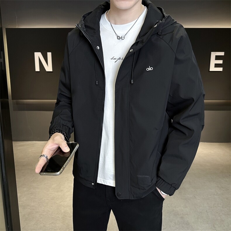 JK611-P852025秋季新款男士连帽外套时尚百搭休闲潮流青年,女装短外套,星座507A（原星座306B-2）